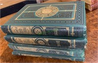 4 Book volume set of the cabinet of Irish