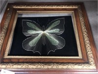 Criss Cross Framed Butterfly