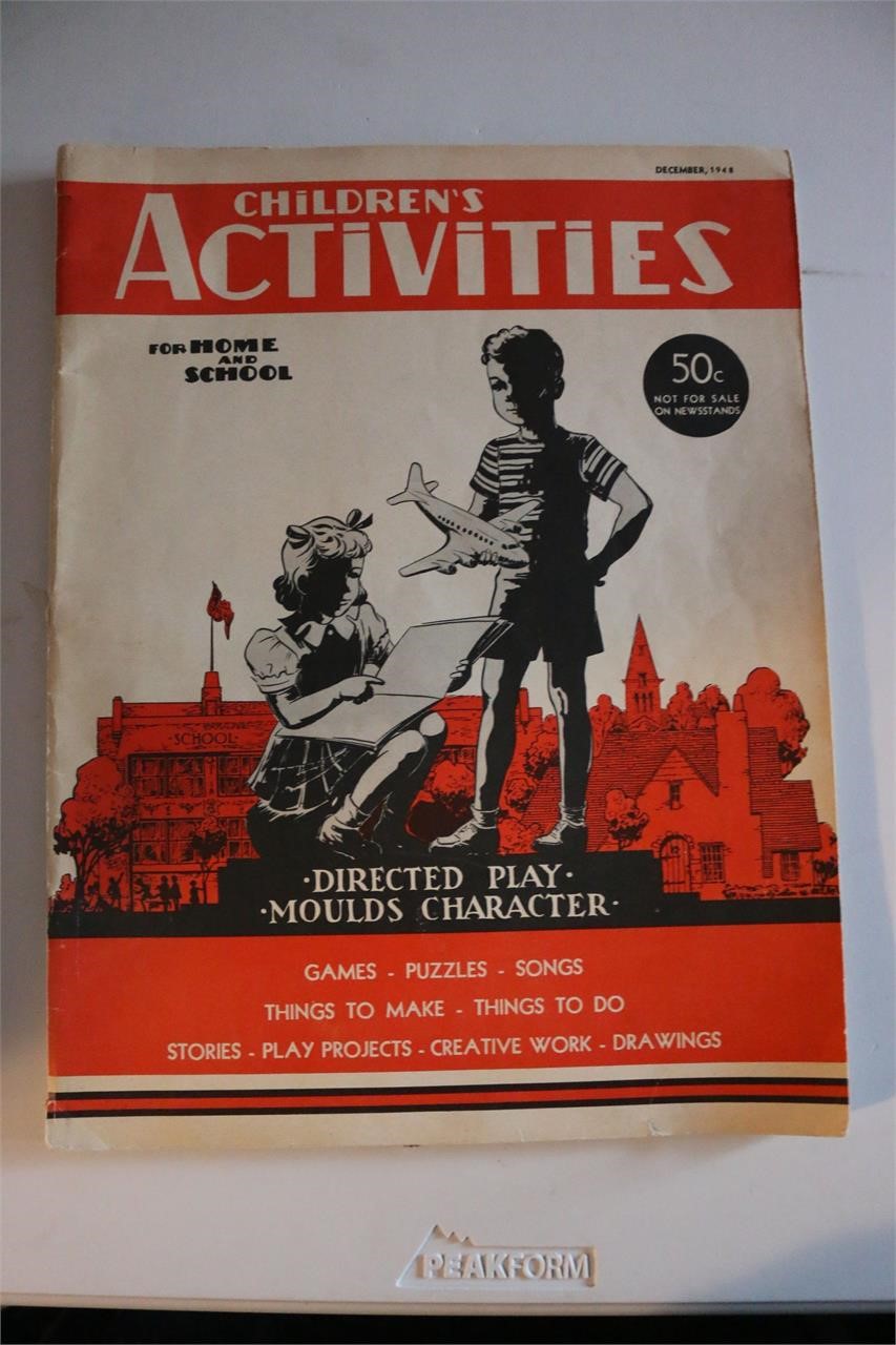 December 1948 Children's Activities