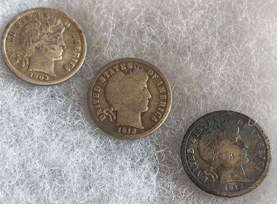 3 Barber Dimes