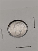 1942-S Mercury Dime