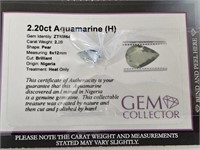 2.20ct Aquamarine (H)