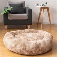 Faux Fur Dog Bed (30/36/43) L(30x24x7)