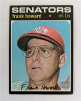 1971 Topps Frank Howard Card High #620