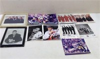 Lot of Autographed Pictures  Music & Sports