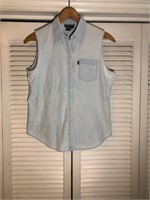 VINTAGE LAUREN JEANS CO DENIM SHIRT MEDIUM