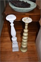 (2) Decorative Candle Holders
