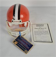 Nfl Browns Tim Couch Signed Mini Helmet