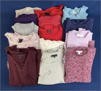 (14) Women’s Size Small & Large sweaters including