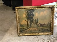 ANTIQUE PICTURE FRAME