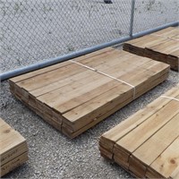 96 pcs. 1" x 6" x 6' CEDAR LUMBER