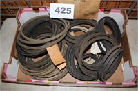 LOT OF AYP BELTS-SEE NEXT PHOTO FOR #'S