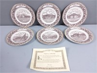 Decobex "Midway, BC" Collector Plates