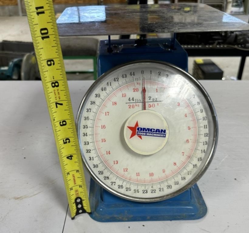 Omcan 44 lb food scale