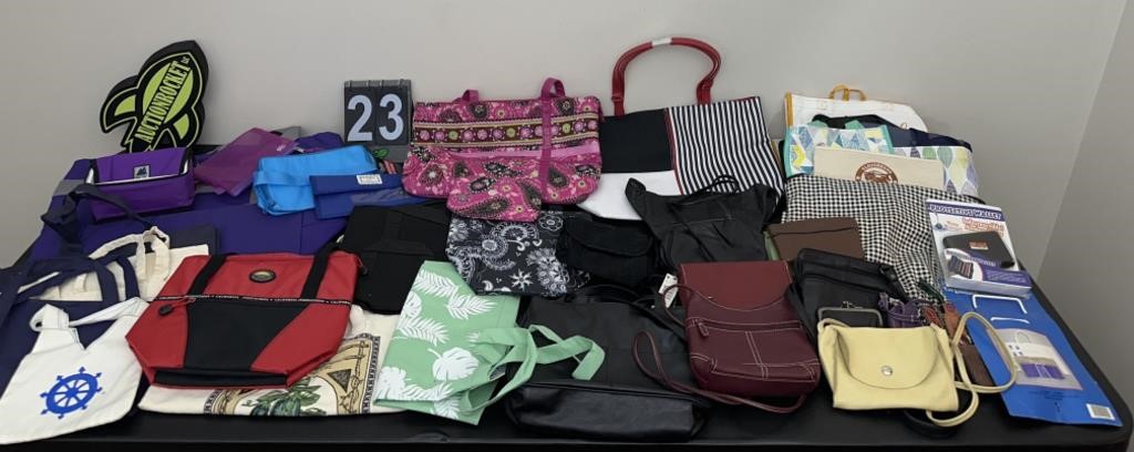 Purses, Cooler Bags, and Hand Bags