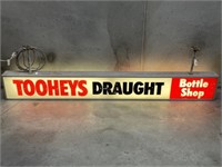 Original TOOHEYS Double Sided Light Box Working