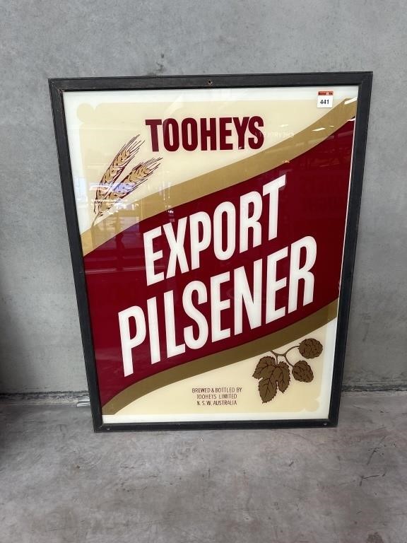 Toohey's Hotel Pub Beer Brewery Collectors Auction