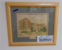 University of TN framed picture