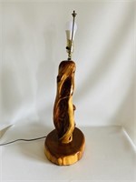 Beautiful Log Lamp