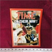 Time Magazine Aug. 1981 Royal Wedding Issue