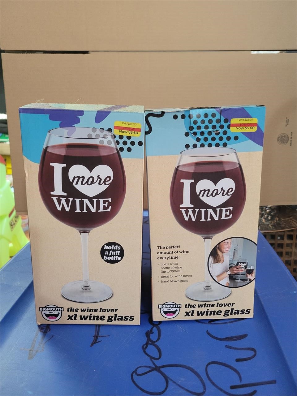 2 Wine Lover XL Glasses