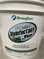 Botanical disinfectant wipes
 1 pail = 250 wipes