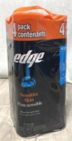 Edge Sensitive Skin Shave Gel With Aloe 4pcs
