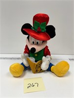 Disney Store Mickey Mouse Caroler