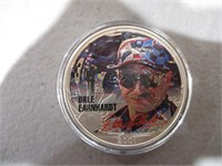 US Mint 2001 Dale Earnhardt Colorized Silver Eagle