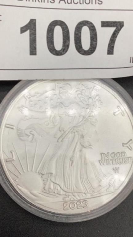 2023 liberty silver, dollar coin