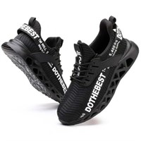 Furuian Steel Toe Sneakers Safety Shoes Comfortabl
