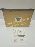 CRAFTSMAN 10" RADIAL SAW GUARD KIT NEW