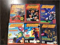 6 Nintendo Power magazines