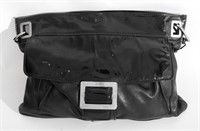 Roger Vivier Black Patent Leather Handbag
