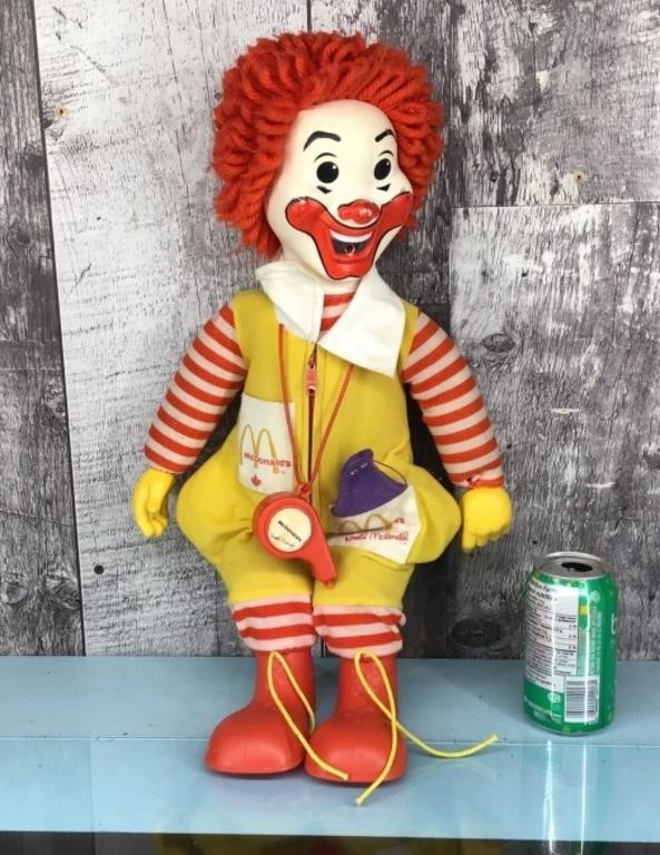 Vtg. Ronald McDonald mascot