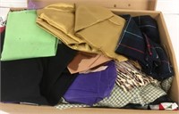 Box Lot of Mixed Fabric