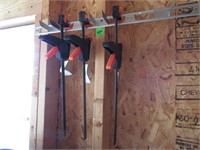 3 quick clamps