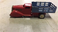 Vintage toy red truck unbranded
