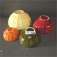 Modern Pottery Mixing Bowl Set