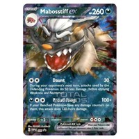 Mabosstiff ex - SVP086 Scarlet & Violet Promo Card