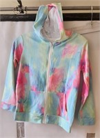 STOREOFBABY KIDS ZIP UP DYE SWEATHIRT L