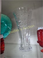 13" Lead Crystal Vase