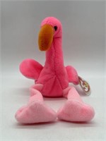 Vintage TY Beanie Baby Pinky the Flamingo