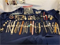 Huge Watch Lot for Wear Crafts Parts