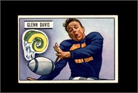 1951 Bowman #42 Glenn Davis NRMT to NM-MT+