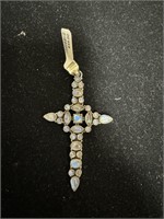 Sterling Cross Pendant