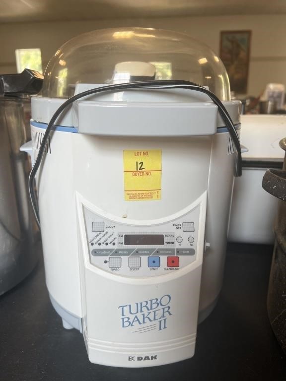 TURBO BAKER 2 BREADMAKER