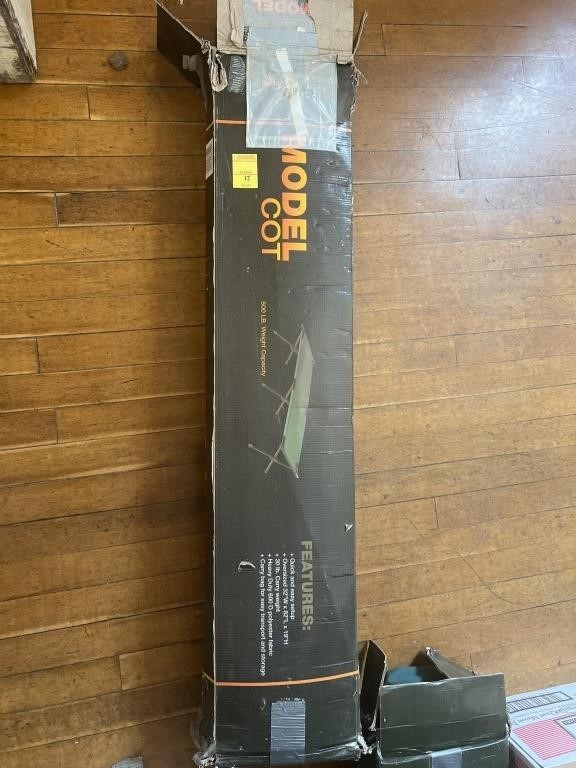 CABELA'S CAMPING COT OVERSIZED 32X82X19