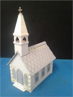 PLASTICVILLE Church O/S w/Steeple AND Cross