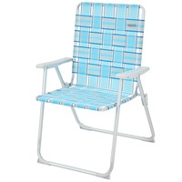 #WEJOY Anti-tip Over Folding Webbed Lawn Chair, O